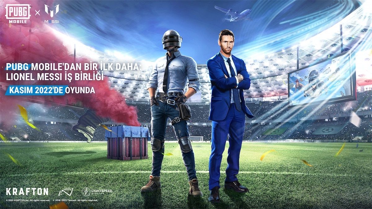 pubg mobile lionel messi