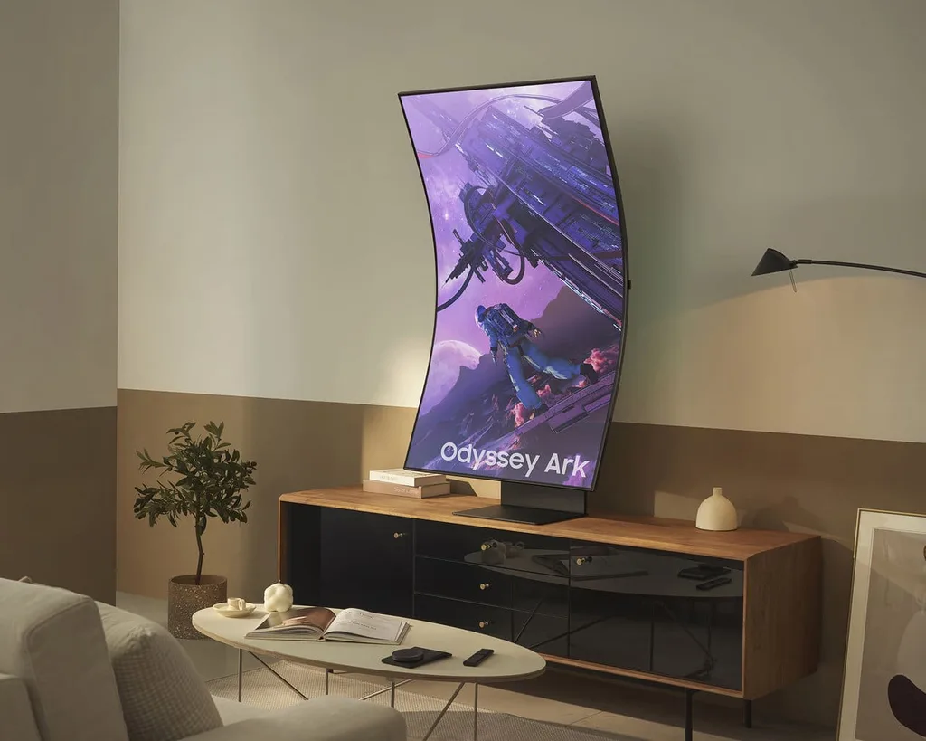 Samsung Odyssey Ark 1000R kavisli oyun monitörü Türkiye’de satışta