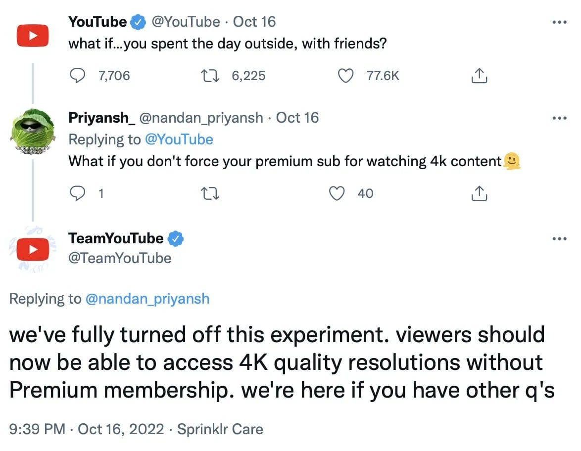 youtube 4k