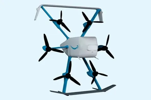 Amazon’un yeni nesil Prime Air teslimat drone’u daha fazla mesafe katedebiliyor
