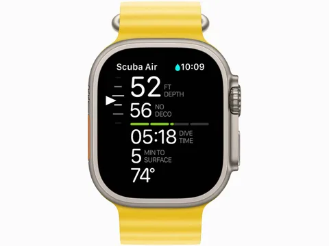Apple Watch Ultra’yı dalış bilgisayarına dönüştüren Oceanic+ dağıtımda
