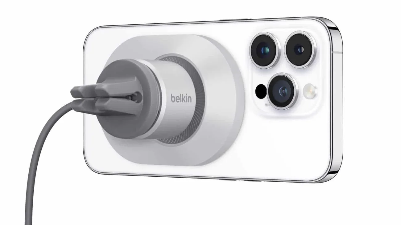 Belkin’den MagSafe destekli araç içi kablosuz şarj aksesuarı