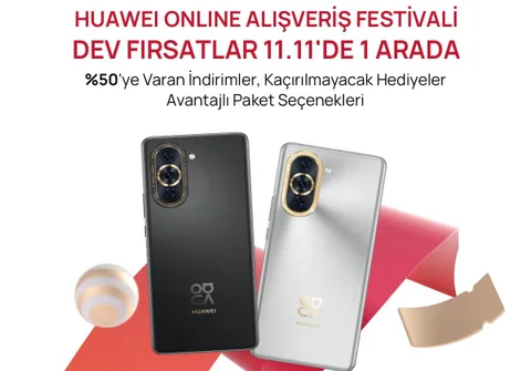 Huawei Online Mağaza’da dikkat çeken 11.11 fırsatları: Nova 10 Pro ve diğerleri