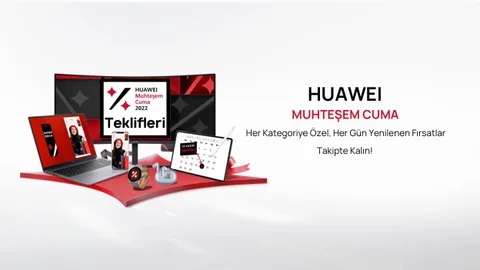 Huawei Online Mağaza’da dikkat çeken Muhteşem Cuma fırsatları var