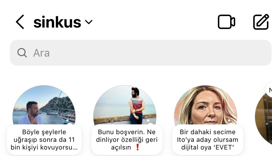 instagram dm not ekleme
