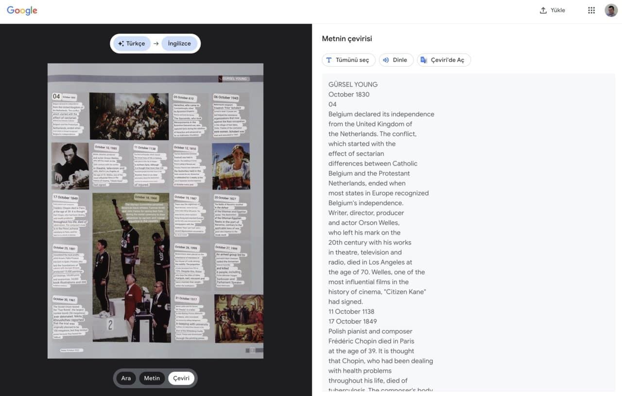 Lens şimdi Google’ın ana sayfasında, üstelik masaüstünde kullanışlı özellikler ile birlikte