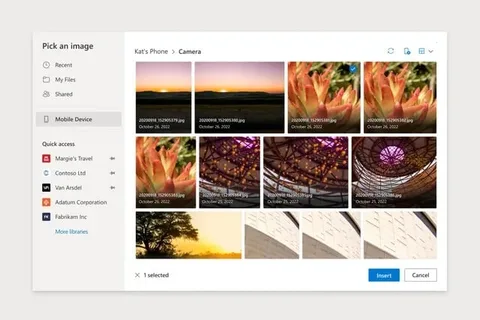 Microsoft Android telefonlardan Word ve PowerPoint’e görsel aktarmayı kolaylaştırıyor
