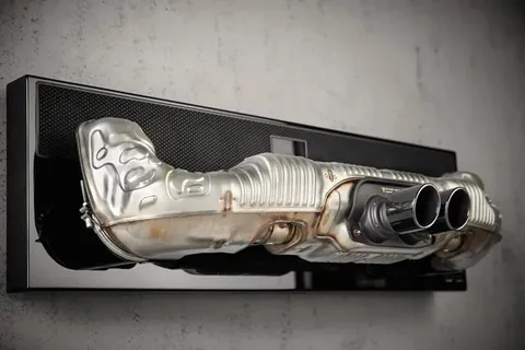 Porsche Design 992 GT3 egzozunu 12 bin dolarlık hoparlöre dönüştürdü