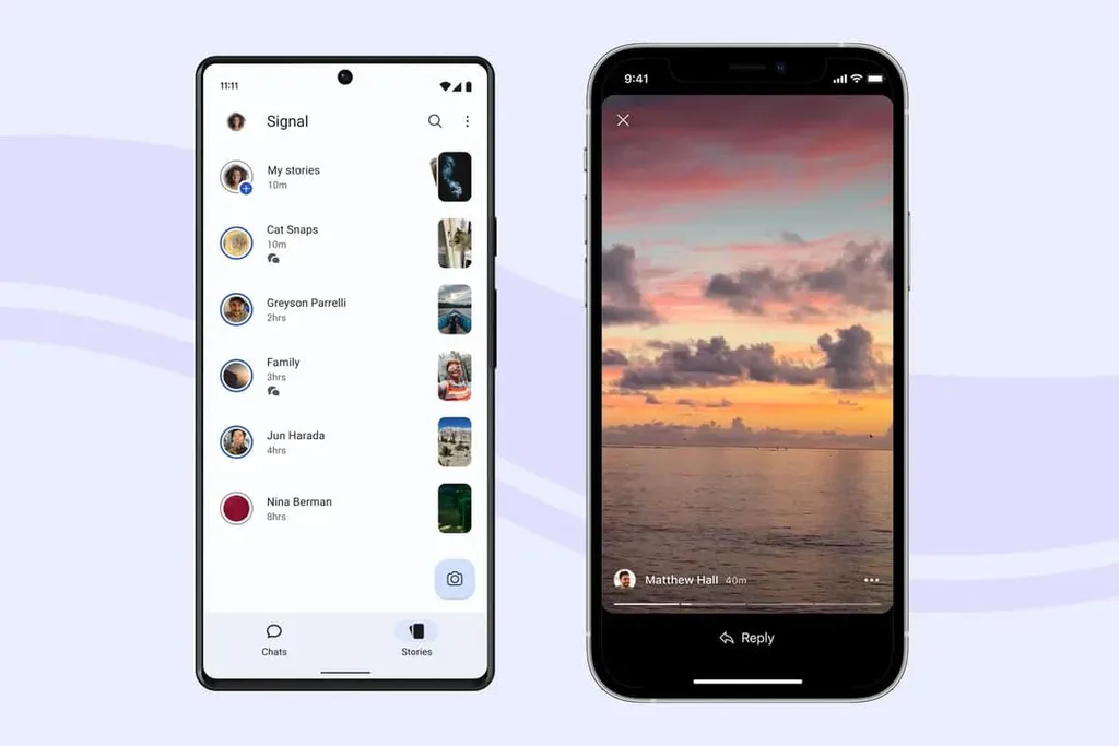 Signal Hikayeler özelliğini iOS ve Android uygulamalarına getirdi