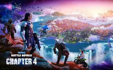Fortnite yeni dönemi yeni ada ve Rivyalı Geralt ile karşılıyor
