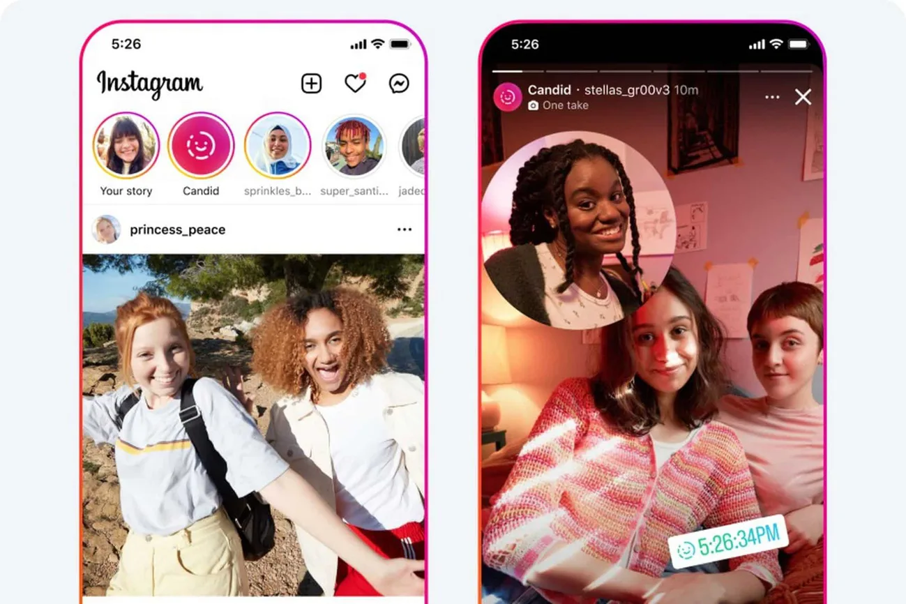 Instagram’dan BeReal klonu, Notlar ve Grup Profilleri gibi yeni özellikler geliyor