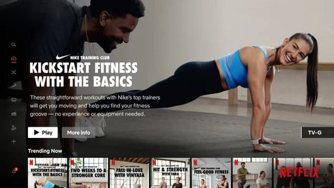 netflix nike training club
