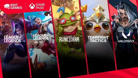 Riot Games oyunları Xbox Game pass’e geliyor
