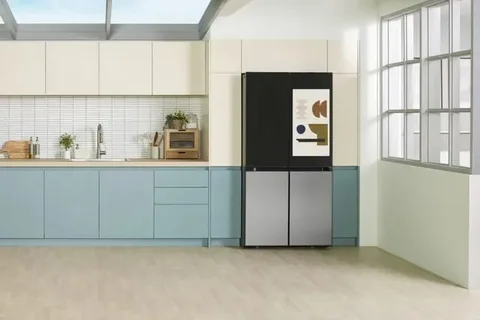 Samsung’un en yeni ekranlı buzdolabı TikTok ve YouTube Shorts videoları için ideal