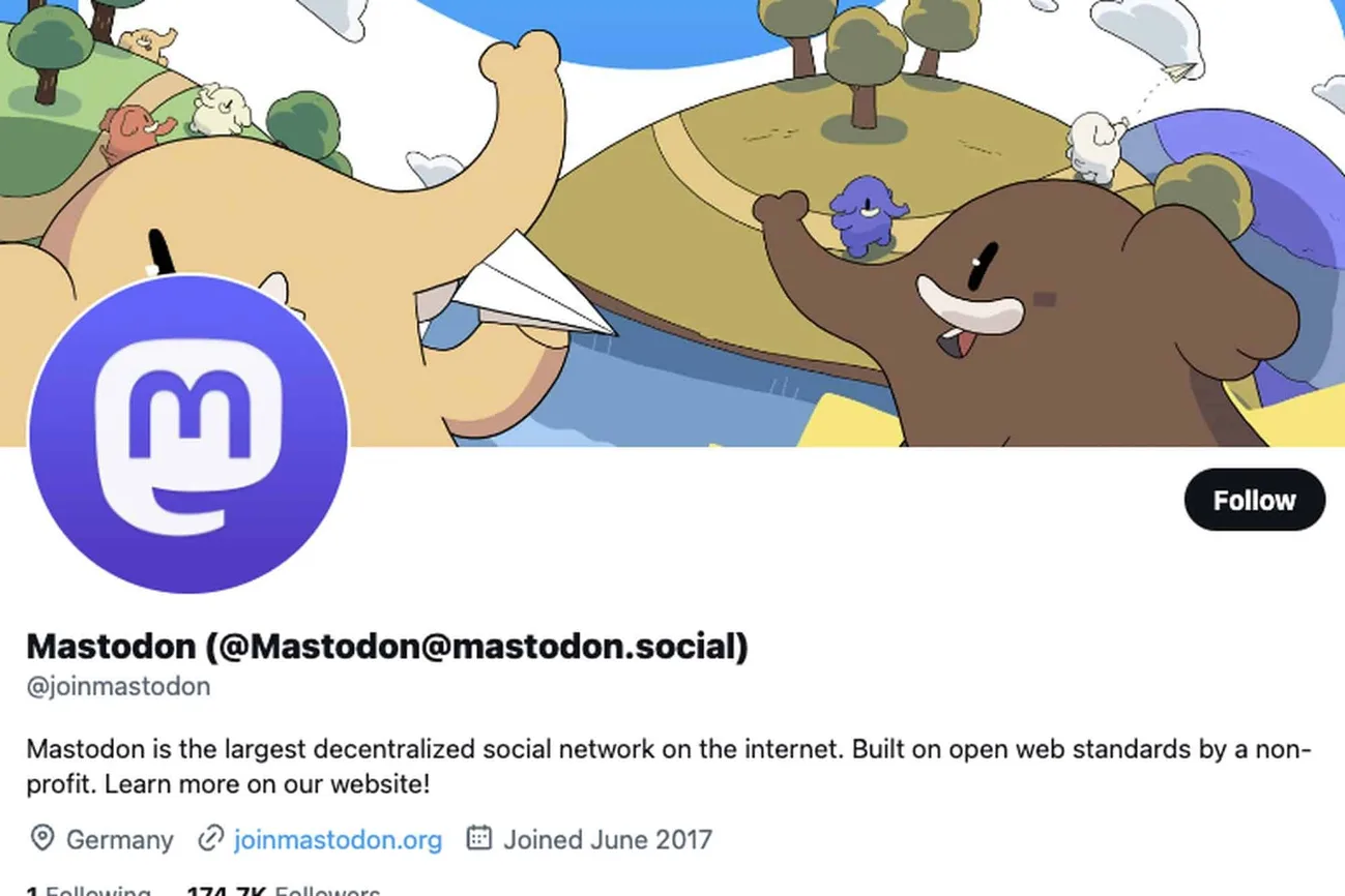 Twitter Mastodon’un hesabını askıya aldı