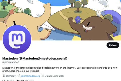 Twitter Mastodon’un hesabını askıya aldı