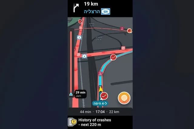 waze trafik kazası geçmişi