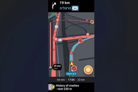 waze trafik kazası geçmişi