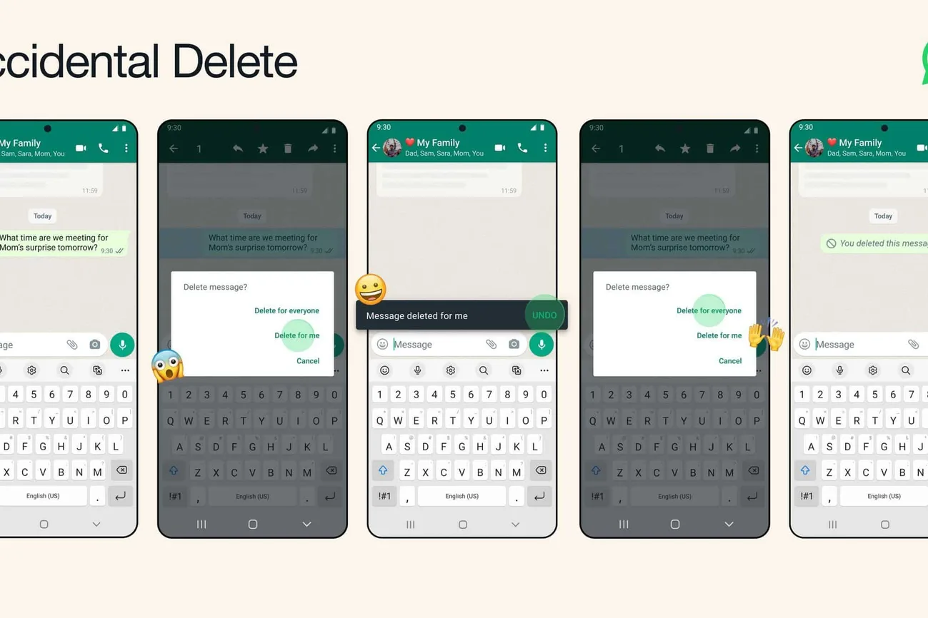 WhatsApp’tan yanlışlıkla silinen mesajları geri getirecek özellik