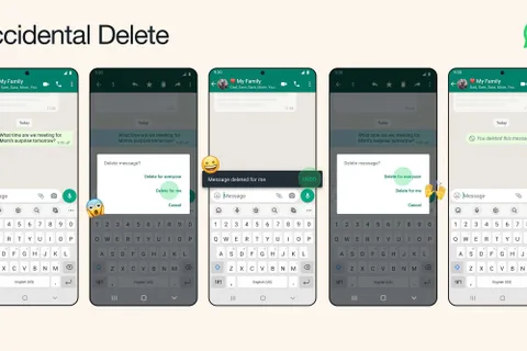 WhatsApp’tan yanlışlıkla silinen mesajları geri getirecek özellik