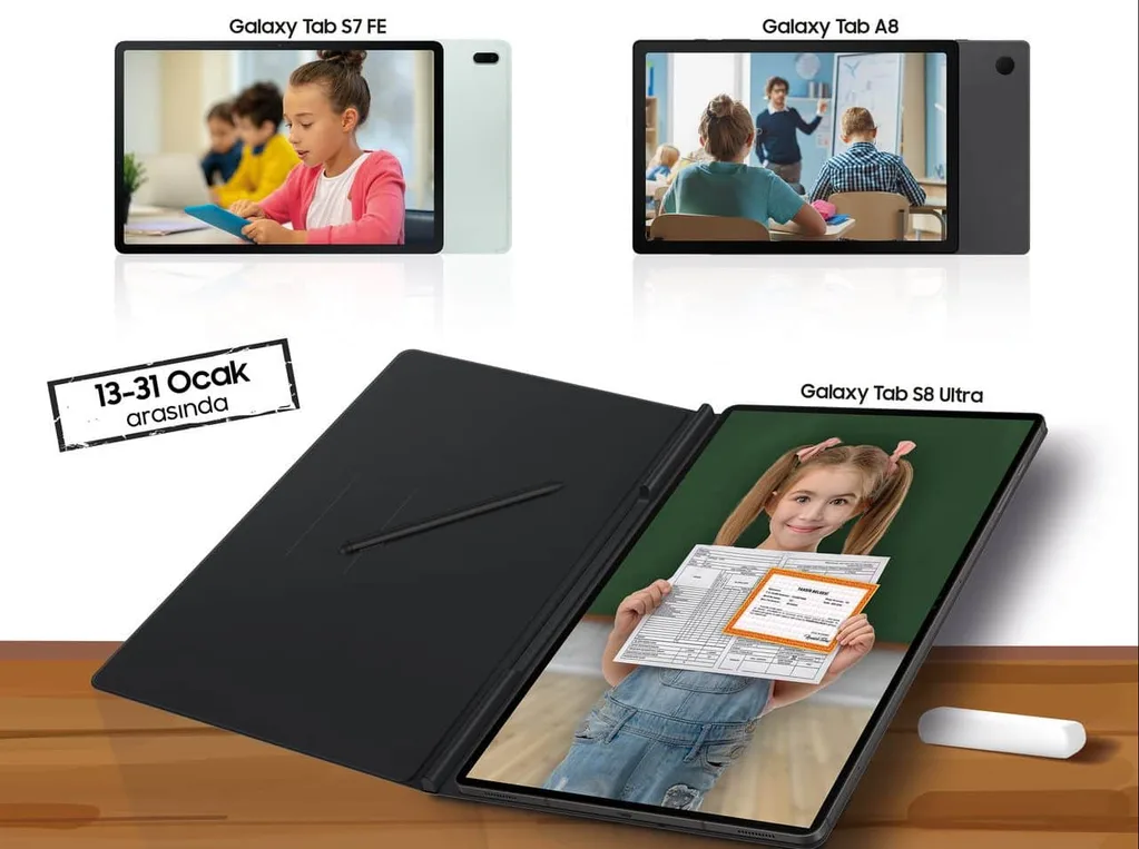 Samsung Galaxy tabletlerinde karne kampanyası var