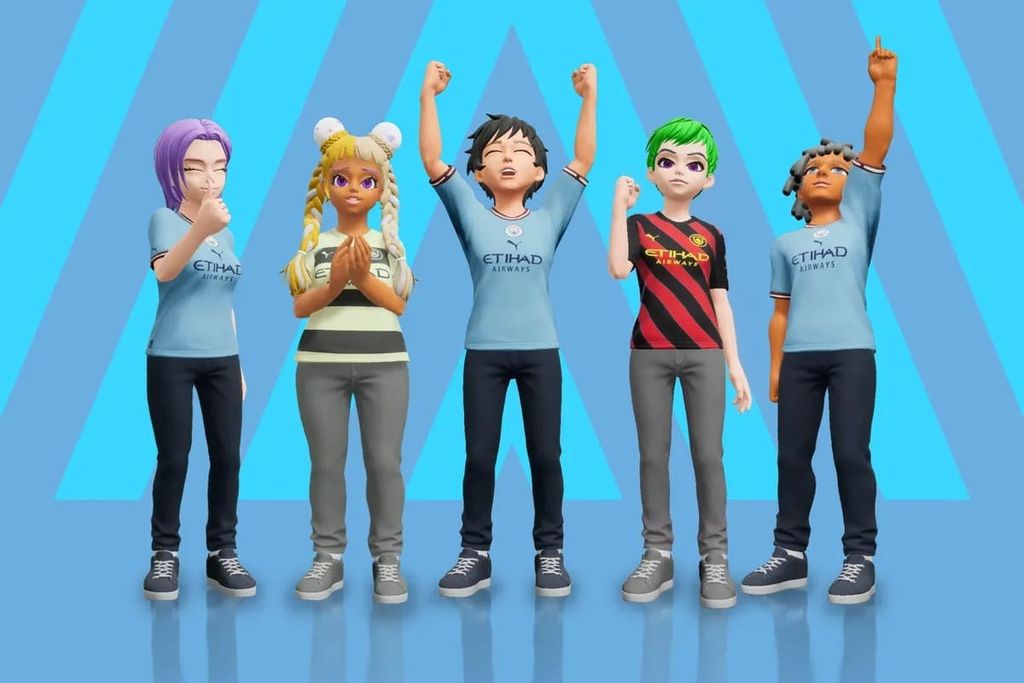 sony manchester city metaverse