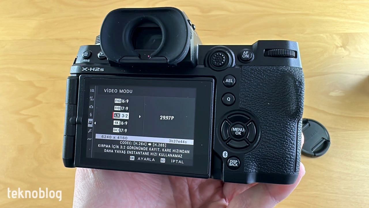 fujifilm x-h2s inceleme