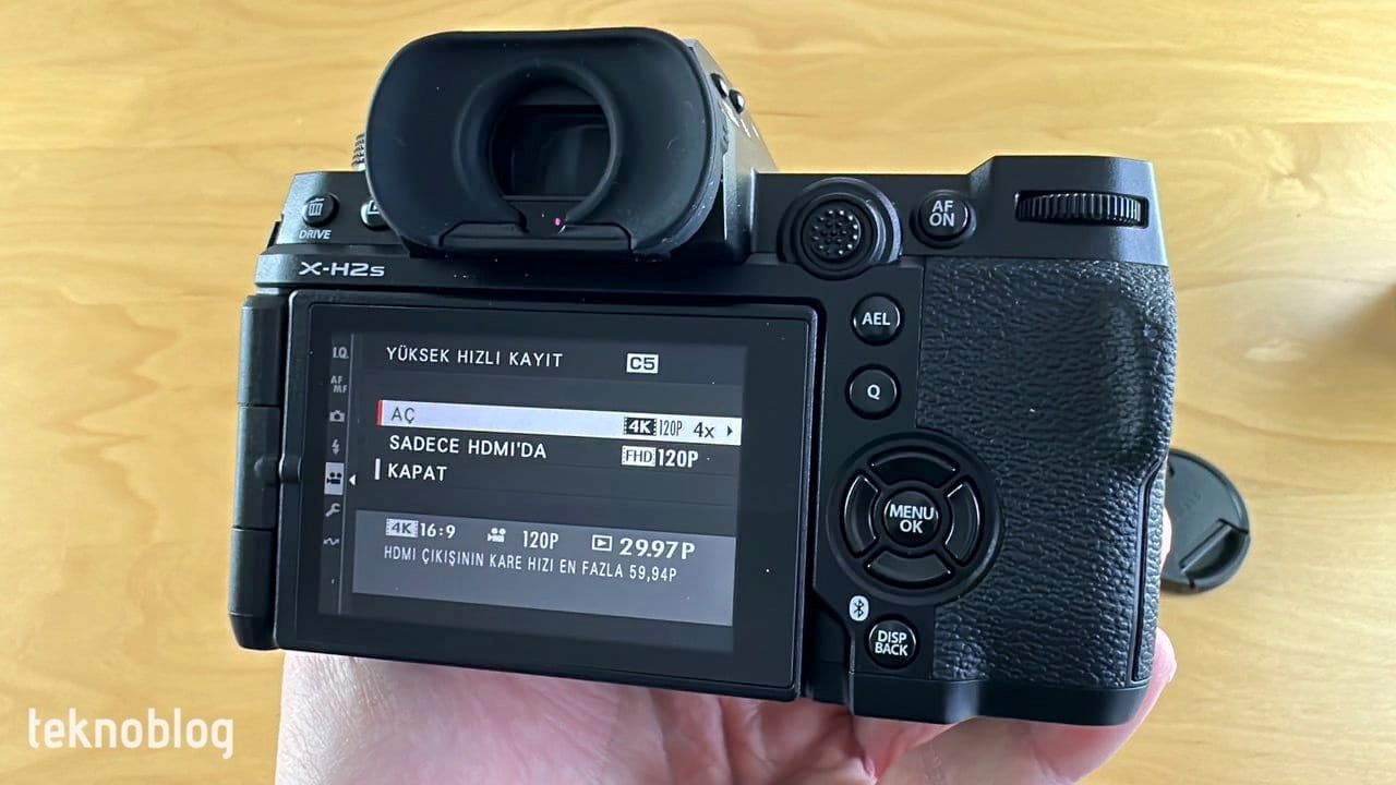 Fujifilm X-H2S İncelemesi