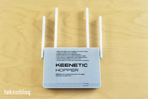 Wi-Fi 6 destekli Keenetic Hopper ve Sprinter Türkiye’de satışta