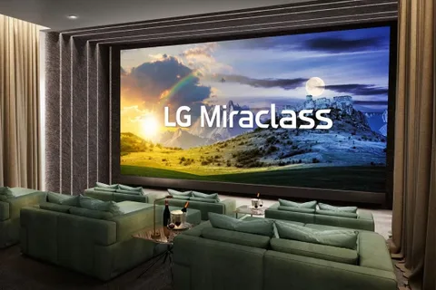LG Miraclass LED ekranlarla sinema salonlarında film izleme deneyimini değiştirecek