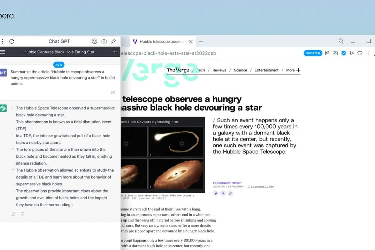 opera chatgpt