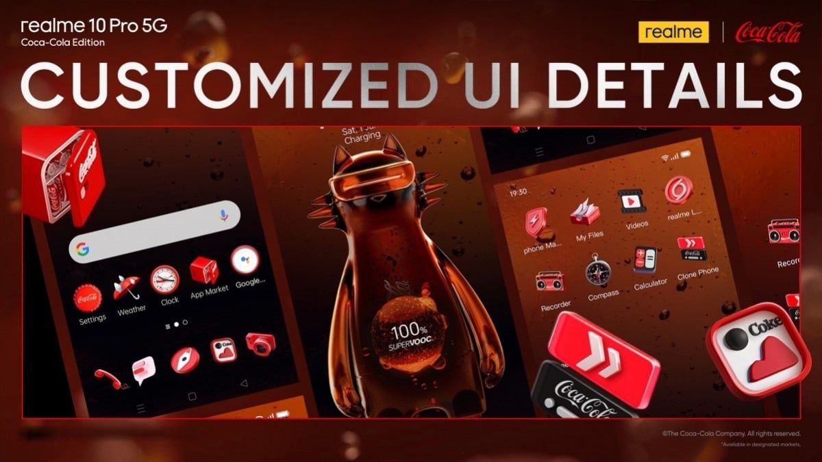 realme 10 pro coca cola