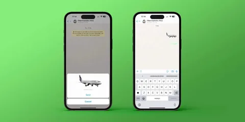 WhatsApp iPhone uygulaması ile fotoğraflardan çıkartma yapmak kolaylaşıyor