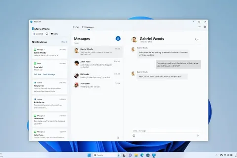Microsoft’un Telefon Bağlantısı ile PC’den iMessage kullanımı mümkün olacak