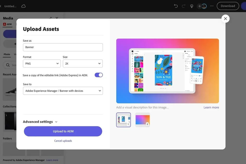 Adobe’den profesyonel tasarım deneyimi olmayanlar yeni bir bulut tabanlı içerik platformu