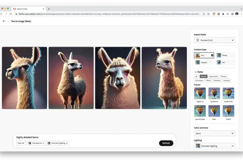 Adobe’den üretken kişileri heyecanlandıracak yapay zekâ destekli görsel ve metin oluşturucu: Firefly