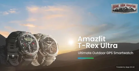 Amazfit’ten macerayı sevenler için yeni akıllı saat: T-Rex Ultra