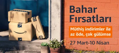 Amazon.com.tr’nin “Bahar Fırsatları” kampanyası başladı