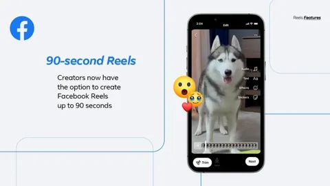 Facebook Reels videolarında süre sınırı 90 saniyeye çıkıyor