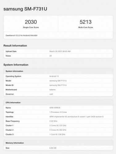 Samsung’un yeni katlanabilir telefonları Snapdragon 8 Gen 2 işlemciyle gelecek