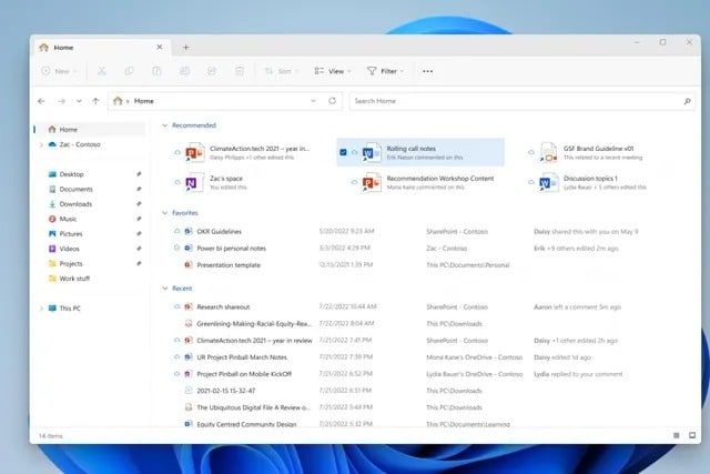 microsoft dosya gezgini
