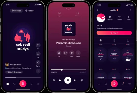 Etkileşim odaklı yeni nesil podcast platformu Poddy yayın hayatına başladı