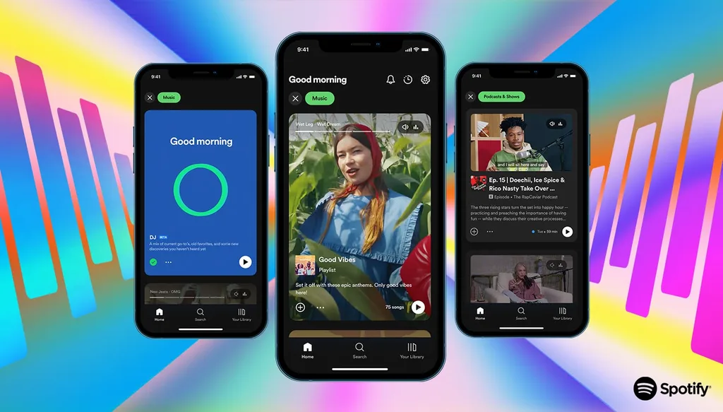 Spotify TikTok’u andıran yeni kullanıcı arayüzünü ve sanatçılara özel yeni araçlarını tanıttı