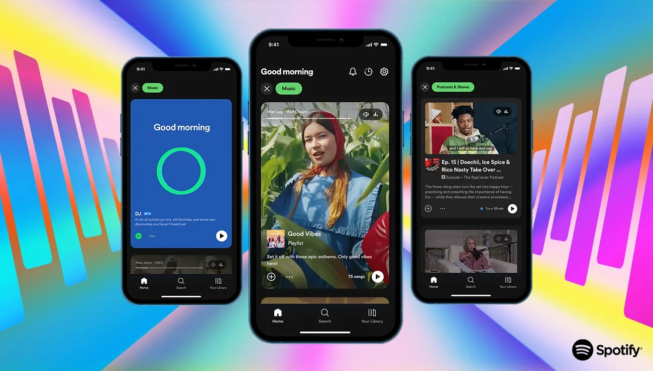 Spotify TikTok’u andıran yeni kullanıcı arayüzünü ve sanatçılara özel yeni araçlarını tanıttı