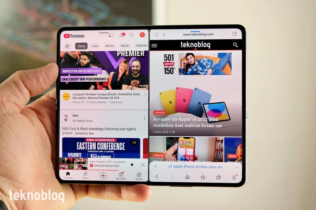 Samsung Galaxy Z Fold 4, One UI 5.1.1 güncellemesiyle yeni özellikler kazanıyor