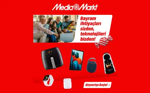 Bayramda teknoloji şöleni: MediaMarkt ihtiyaçlarınıza çözüm sunuyor