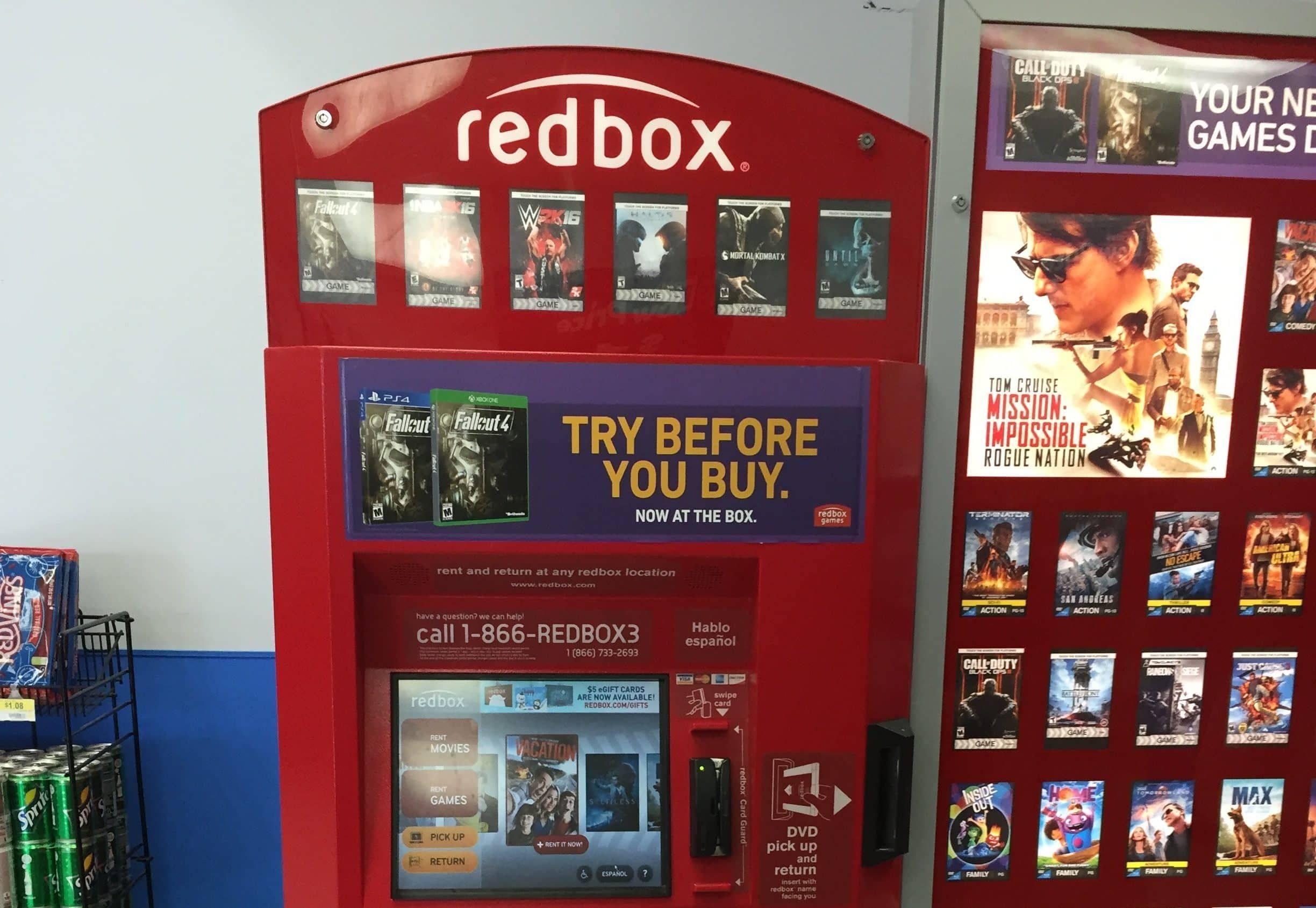 netflix dvd redbox