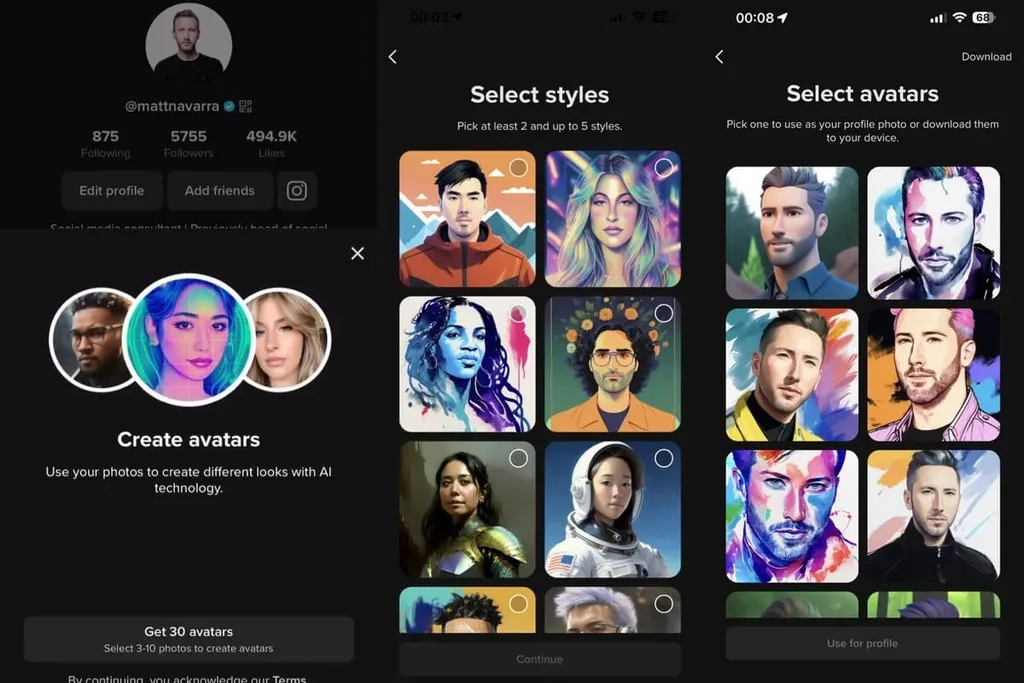 TikTok kullanıcıları için yapay zekâ ile avatar hazırlayacak