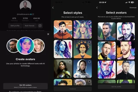 TikTok kullanıcıları için yapay zekâ ile avatar hazırlayacak