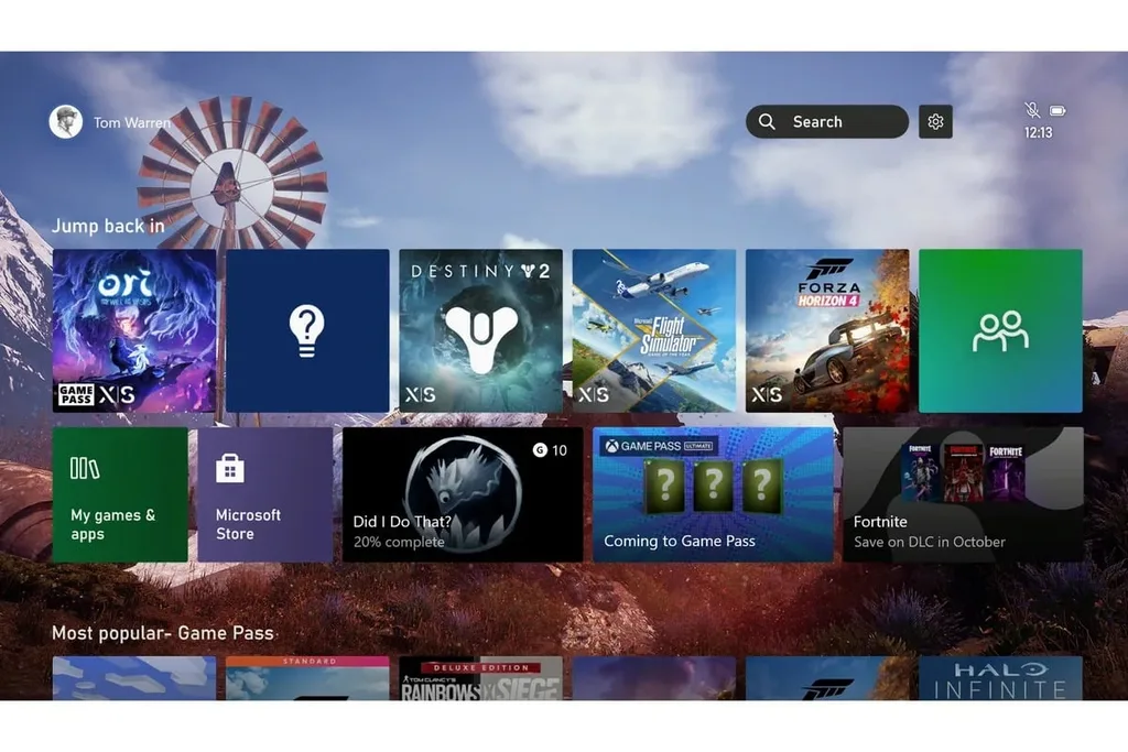 Microsoft, Xbox Home UI yenilemesinde kullanıcı geri bildirimlerini dikkate alıyor